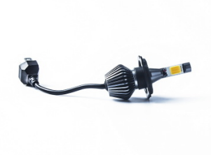 汽车LED大灯 高亮远光 近光 雾灯灯泡H4 H1 H7 大功率LED前照灯图3