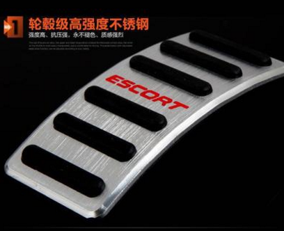 AT MT挡汽车脚踏板油门踏板免打孔汽车改装离合器踏板福特福睿斯图3