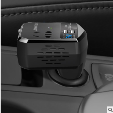 车载大功率逆变器12V/24V转220V电源转换器USB充电器变压器插座图3