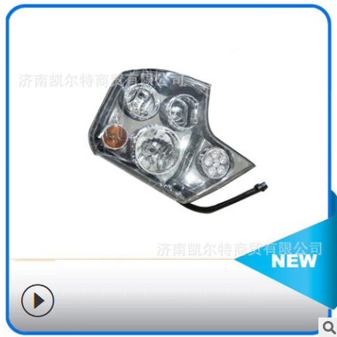 供应 重汽HOWO豪沃A7汽车配件 驾驶室配件 WG9925720001 前大灯图3