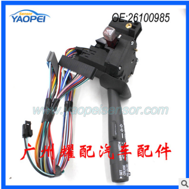 适用26100985别克雪佛兰GM汽车巡航转向灯控制开关挡风玻璃刮水器图2