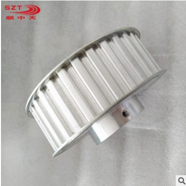 佛山厂家定做同步轮 H型同步带45钢同步轮 铝合金同步带轮厂家图2