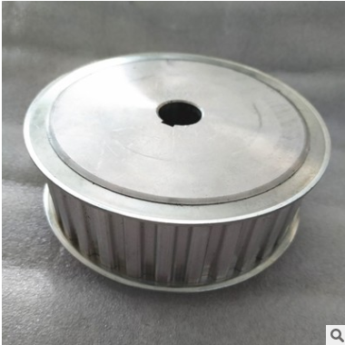 佛山厂家定做同步轮 H型同步带45钢同步轮 铝合金同步带轮厂家图3