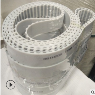 佛山工业皮带 厂家直销聚氨酯同步带 环形白色同步带 耐磨传送带图2