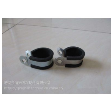 清河恒诺卡箍胶条 喉箍密封条 抱箍防摩擦胶条 卡子胶皮 异型支持订做图3