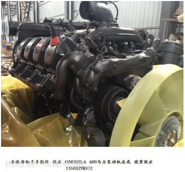奔驰吊车发动机OM502LA图2