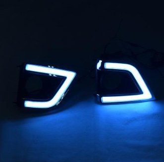 丰田新卡罗拉日行灯 14款新卡罗拉LED日间行车灯 改装雾灯LED图3