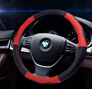 方向盘套汽车内饰用品头层牛皮把套四季通用图2