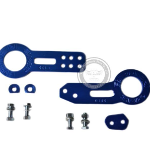 通用改装拖车钩 汽车拖车钩 BENEN改装拖车钩 前杠 蓝色图3