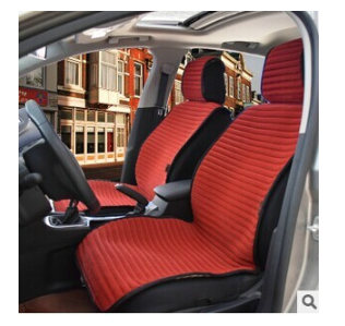 2014款超薄防滑免绑四季养生汽车坐垫座垫通用座垫8色圣诺伊25款图2