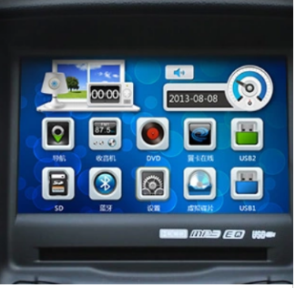 大众13款新捷达新宝来CC速腾高尔夫6新迈腾高尔夫专用车载DVD导航图3