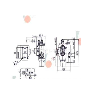 手动换向阀1图2