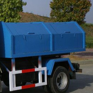 东风轻型车厢可卸式垃圾车 洒水车厂家改装生产图3