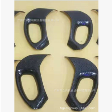 适用于现代IX35方向盘改装桃木贴拉丝装饰贴，欢迎批发、量身订做图3