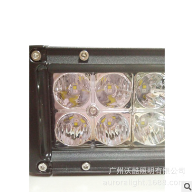 新款7.5寸越野改装车灯检修灯 远程可控制LED长条灯 汽车车顶灯图3