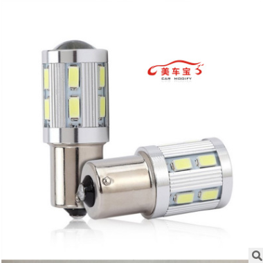 汽车led倒车灯1156 刹车灯/ 5730 12SMD+1CREE 白光银锋12+1图2