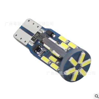 SO.K 爆款 t10led示宽灯T10 4014 30SMD LED小灯 解码恒流宽压图2