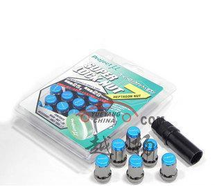 Project U轮胎螺丝 汽车改装轻量化防盗轮毂螺帽 钢圈螺母 螺帽图2