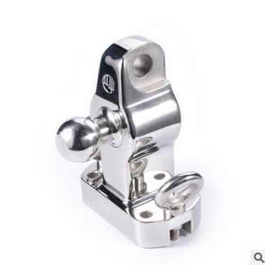 新款不锈钢拖车钩霸道普拉多哈弗H9途乐越野专用改装拖车钩批发图3