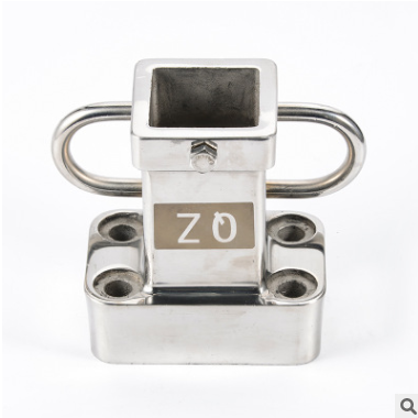 厂家跨境直供 不锈钢拖车钩底座 陆巡兰德改装专用 加厚车钩底座图3