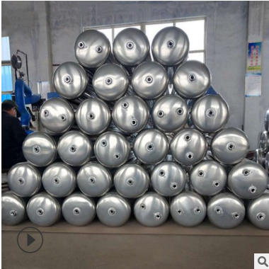 厂家供应北奔用镁铝合金储气筒生产订做挂车用铝合金储气筒储气罐图3