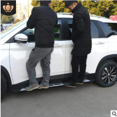 厂家批发宝骏530原厂汽车侧踏板铝合金 改装配件现货4S店迎宾脚踏图3
