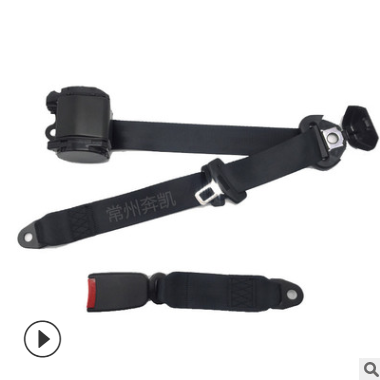 大阳四轮代步四轮电动汽车安全带 新能源电动车保险带 三点式图2
