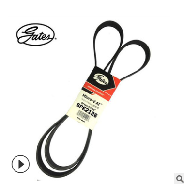 盖适发电机皮带6PK2126适用奔驰E320 E400 GL400新胜达皇冠K5原厂图2