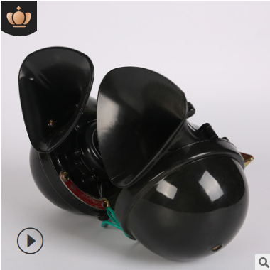 厂家直销 汽车喇叭 单双音高低音大蜗牛喇叭 鸣笛超响大车喇叭图3