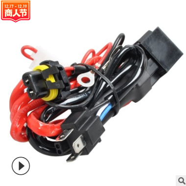 摩托车氙气灯线组变光线组H4伸缩灯线组工厂批发图3