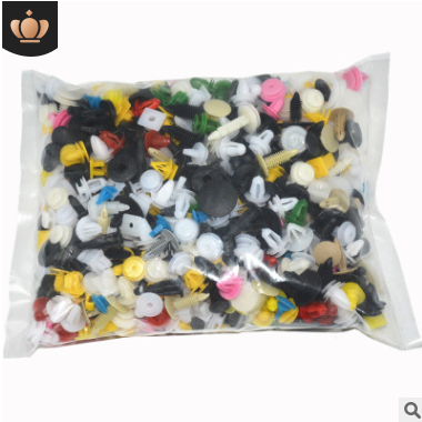 汽车混合尼龙卡扣500粒塑料门板卡扣塑料卡子门板扣内饰板塑料卡图2