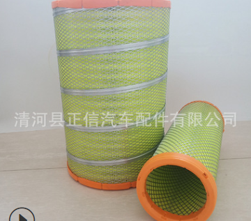 厂家供应 K3350空滤 联合卡车工程车机械货车重卡空气滤芯 K3351图2