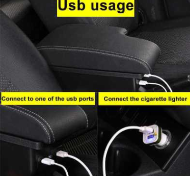 跨境适用于Nissan juke中央扶手箱储物盒装饰尼桑 JUKE手扶箱专用图3