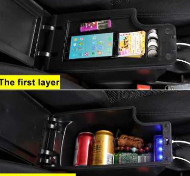 跨境适用于Nissan juke中央扶手箱储物盒装饰尼桑 JUKE手扶箱专用图2