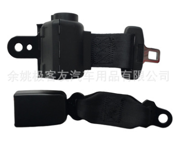两点式汽车安全带 自动卷收式自锁安全带 可调长度儿童锁安全带图2