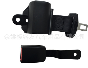 两点式汽车安全带 自动卷收式自锁安全带 可调长度二点式安全带图2