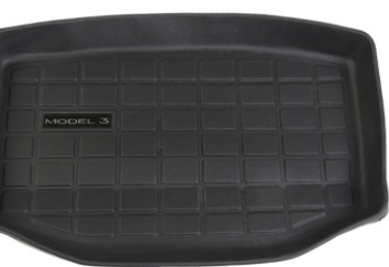 适用于tesla特斯拉model3后备箱垫TPE下层垫改装配件装饰防水无味图2
