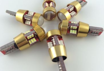 亚马逊摩托汽车LED T10-3014-27SMD高亮恒流解码 示宽灯W5W 小灯图2