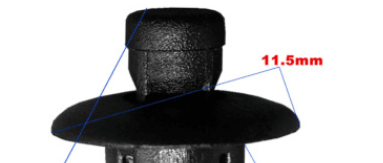 适用于丰田本田铃木导流板固定卡扣 通风盖板箭头装饰卡扣卡子图3