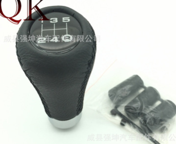 跨境供应 汽车改装通用5 6速排档头 档把头 换挡手球 皮革波棍头图3