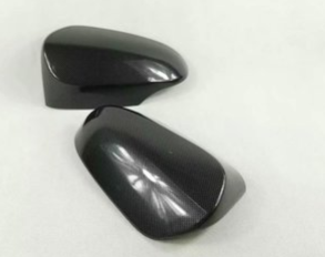 创缤 2016-18 CHR后视镜盖 ABS碳纤纹倒车镜罩 For Toyota C-HR图2