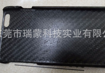 开模定做碳纤维手机壳 碳纤维手机壳模具 碳纤维机加工件图2