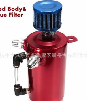 铝合金机油透气壶 汽车改装副油箱 +过滤器 141108912797跨境爆款图3