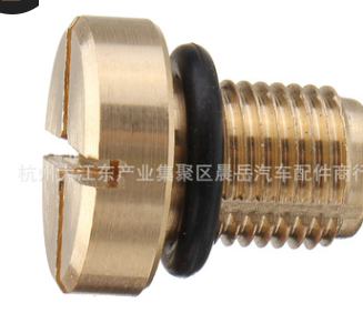 宝马散热器膨胀水箱放水螺丝+垫圈 MINI车型也适用 17111712788图2