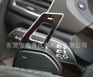 奥迪A3/A4L/A5/A6L/A8/Q3/Q5/Q7/S5/TT方向盘铝合金换挡拨片改装图1