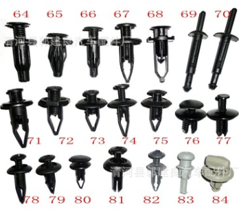 通用型汽车中网保险杠叶子板挡泥板穿心钉后备箱膨胀卡扣卡子图3