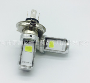 摩托车led改装超亮大灯电动车三爪车灯内置电瓶车灯BA20D双爪射灯图3