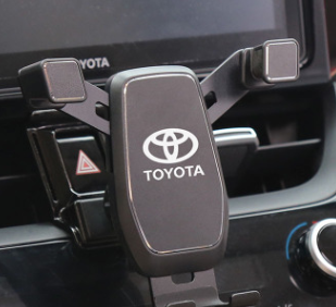 新老款卡罗拉凯美瑞雷凌荣放车载手机支架内饰装饰卡扣式重力支架图2