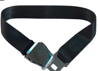 飞机扣可调节安全带延长带 金属扣可调加长带 延伸带 伸缩带图2