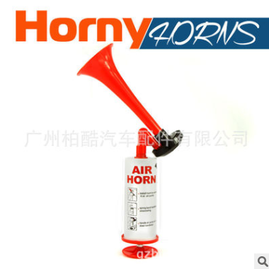 外贸热销 手动喇叭 手持式推空气喇叭运动划船信号 消防警报喇叭图2